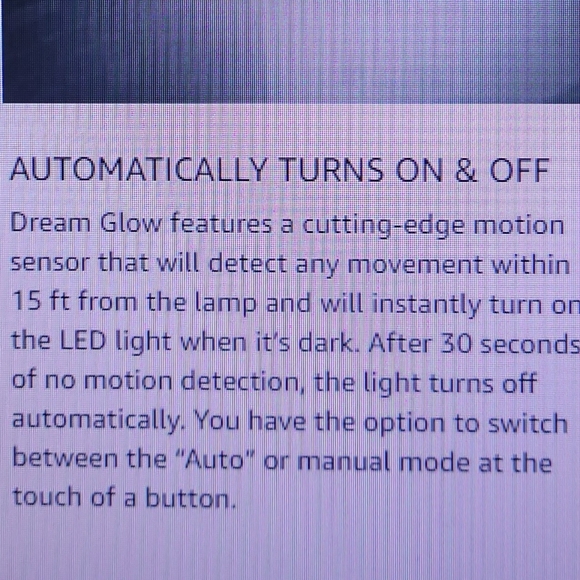 Sensor Brite Dream Glow Night Lamp Motion Sensing Color changing LED Tab… - Picture 10 of 17